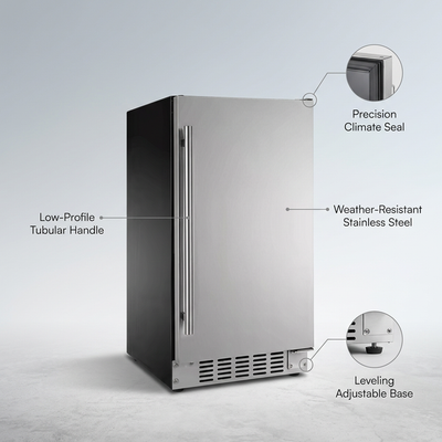 ArcticVault Compact Outdoor Refrigerator