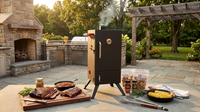 ForgeMaster Apex V600 Vertical Smoker — Lifestyle